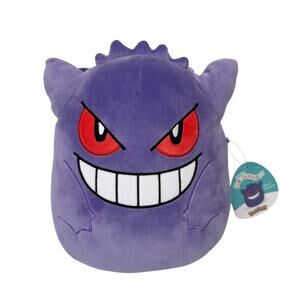 Pokemon Squishmallow Gengar Plush Soft Toy 10 Inch